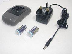 DL123A, CR123A, DL123A, CR-123AW/2BE, PR123-1, VL123A... battery charger